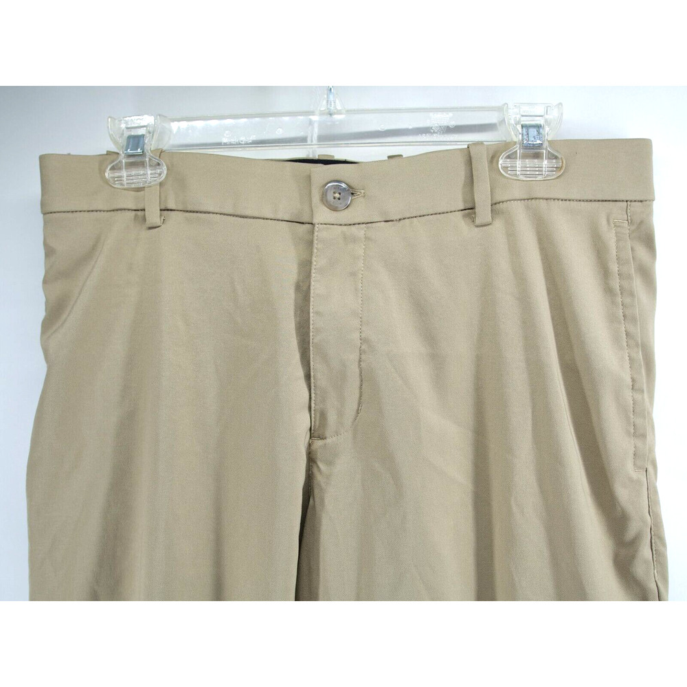 Nike Men’s‎ DRI FIT Khaki Casual Chino Golf Pants 32x32 - Picture 2 of 9